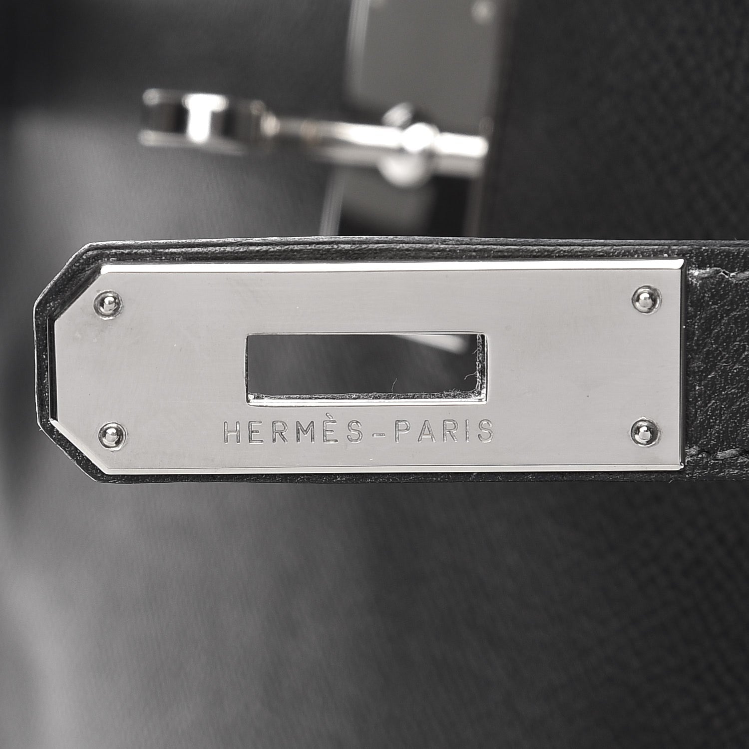 Hermes Epsom Kelly Retourne 32 Black 8 of 36