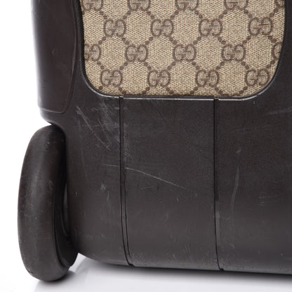 Gucci GG Plus Monogram Trolley Suitcase Dark Brown 12 of 26