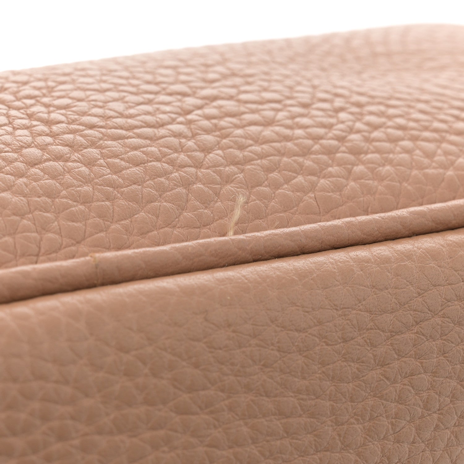 Gucci Pebbled Calfskin Small Soho Disco Bag Camelia 12 of 12