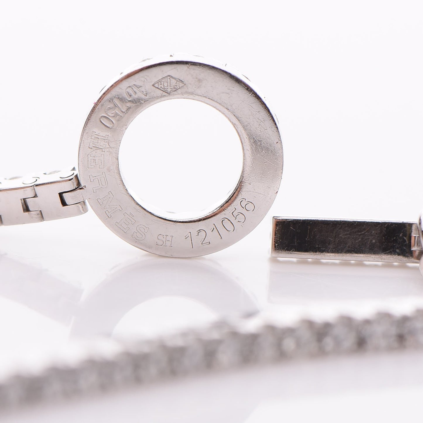 18K White Gold Diamond Finesse Bracelet SH