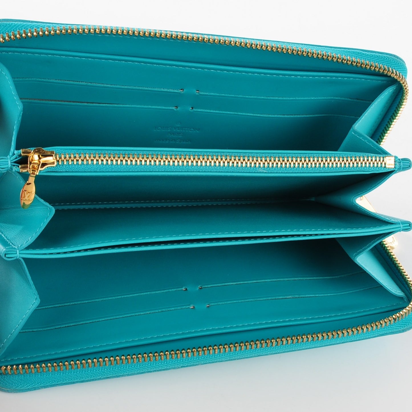 Vernis Zippy Wallet Blue Lagon