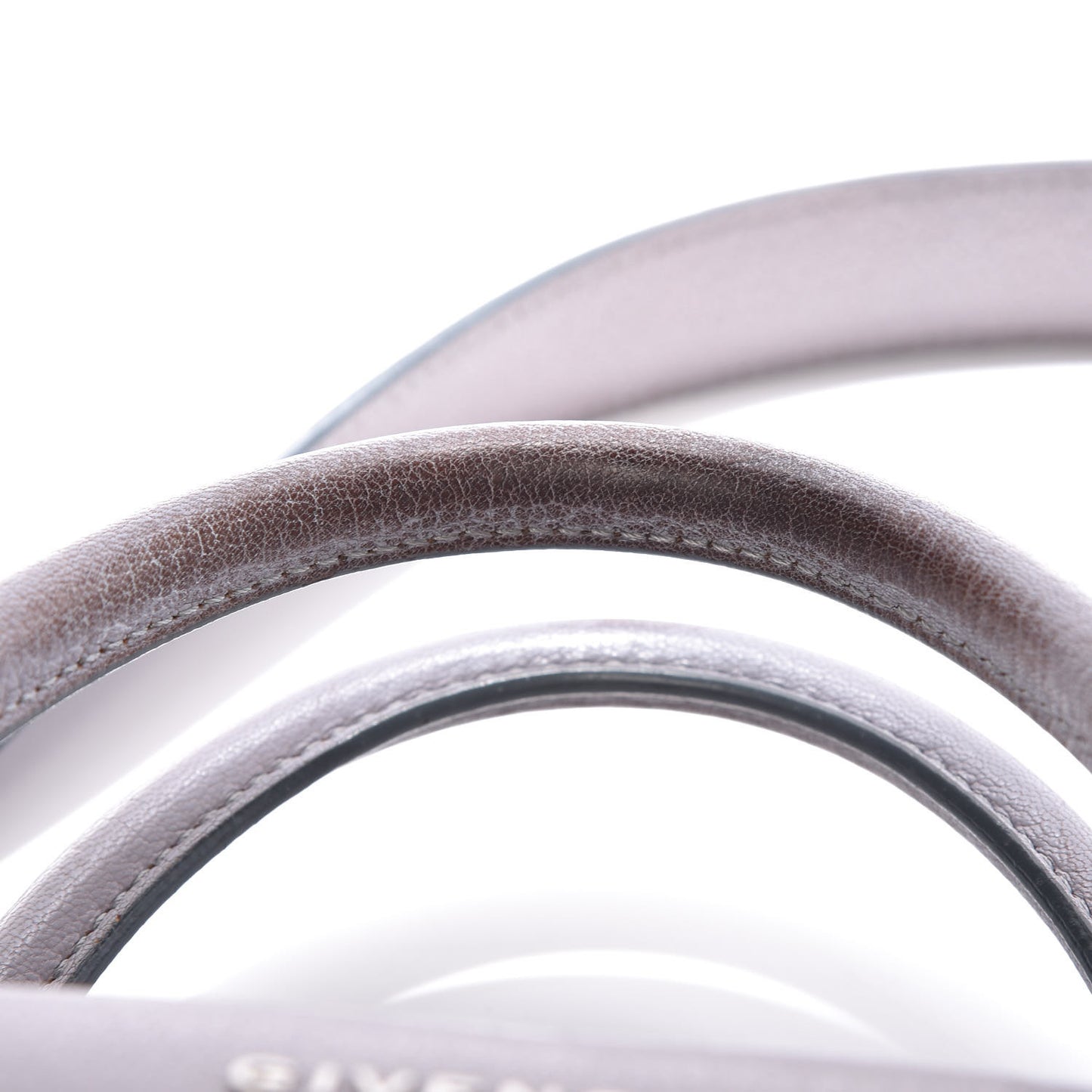 Sugar Goatskin Medium Antigona Pearl Grey