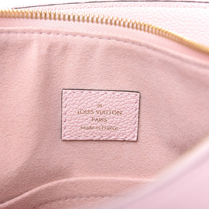 Louis Vuitton Empreinte Monogram Giant By The Pool Marshmallow Hobo PM Bouton De Rose 8 of 10