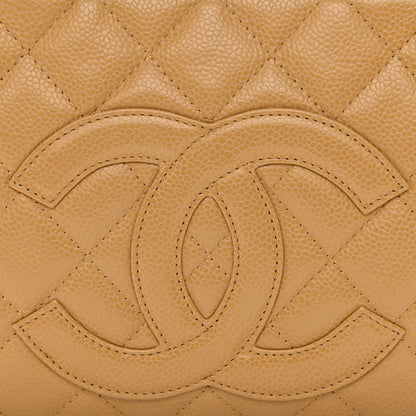 Chanel Caviar Quilted Small Bowler Beige 8 of 10