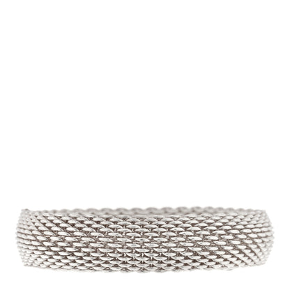 Tiffany Sterling Silver Somerset Mesh Bracelet 1 of 3