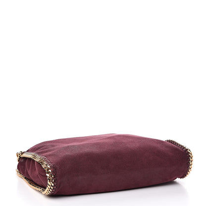 Stella McCartney Shaggy Deer Falabella Fold Over Tote Burgundy 4 of 14