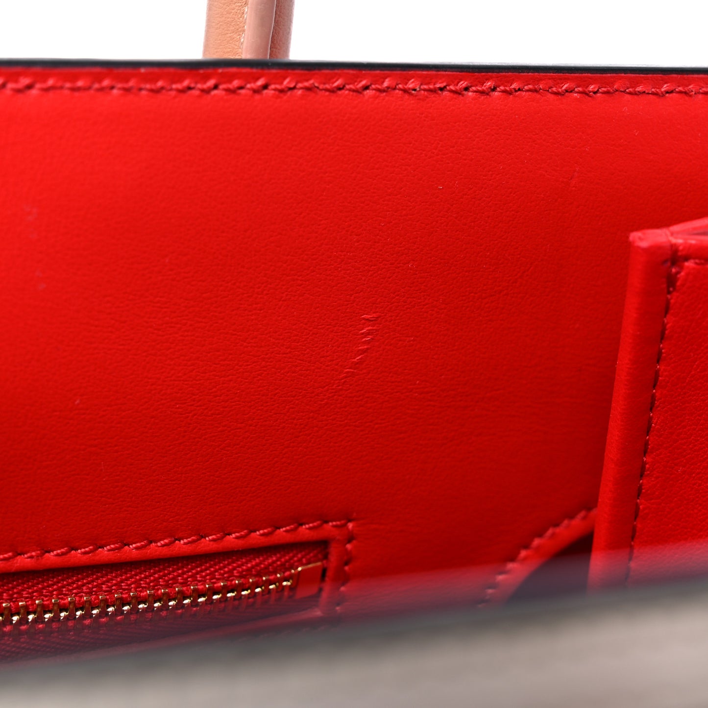 Loubi Kraft PVC Patent Calfskin Empire Medium Paloma Kraft Latte