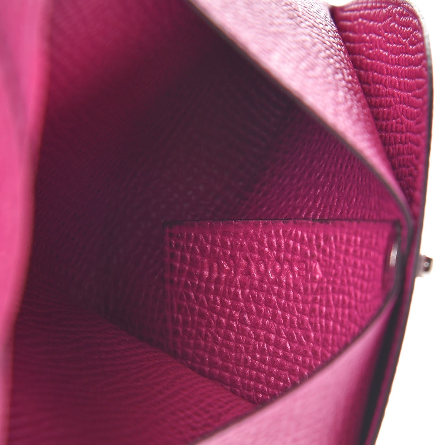 Hermes Epsom Bastia Coin Purse Rose Pourpre 7 of 7