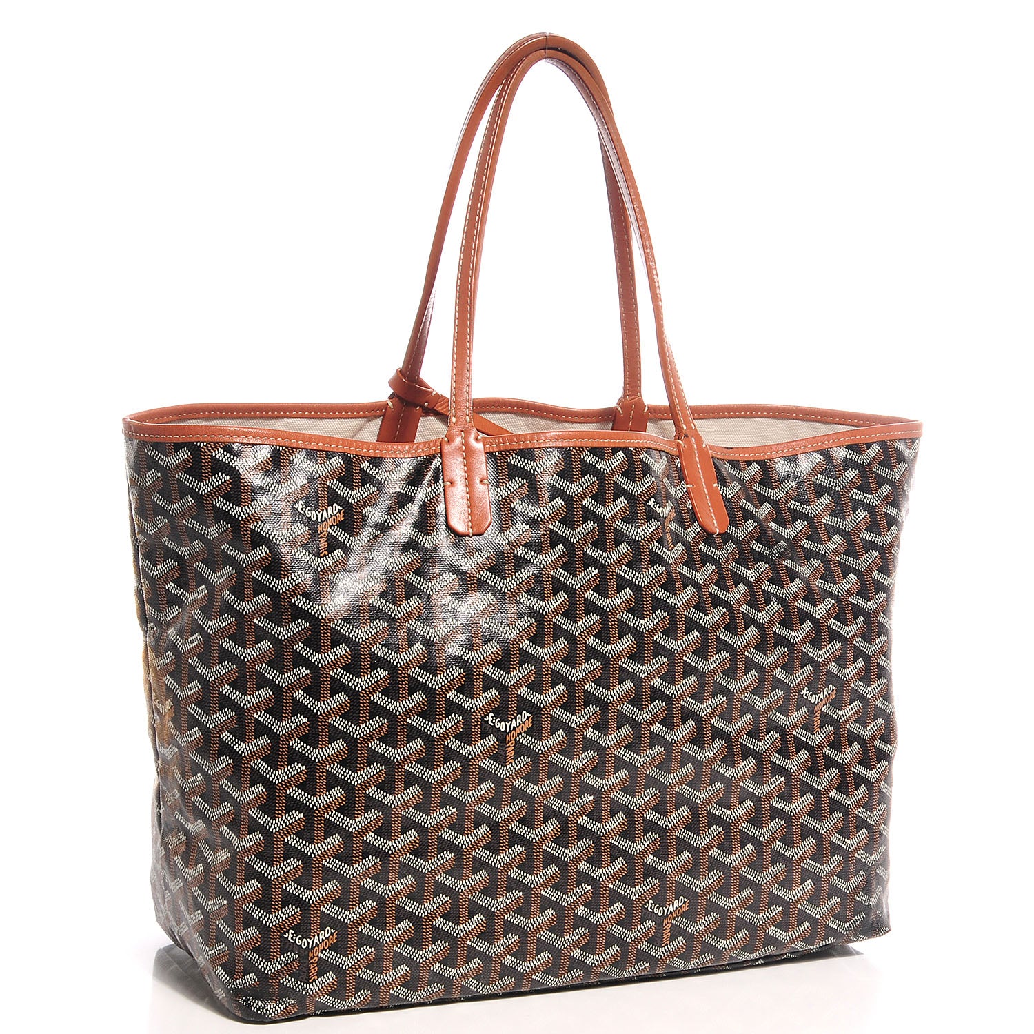 Goyard Goyardine Saint Louis PM Black Gold 3 of 8