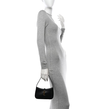 Saint Laurent Smooth Calfskin Le 5 A 7 Mini Hobo Black 2 of 12