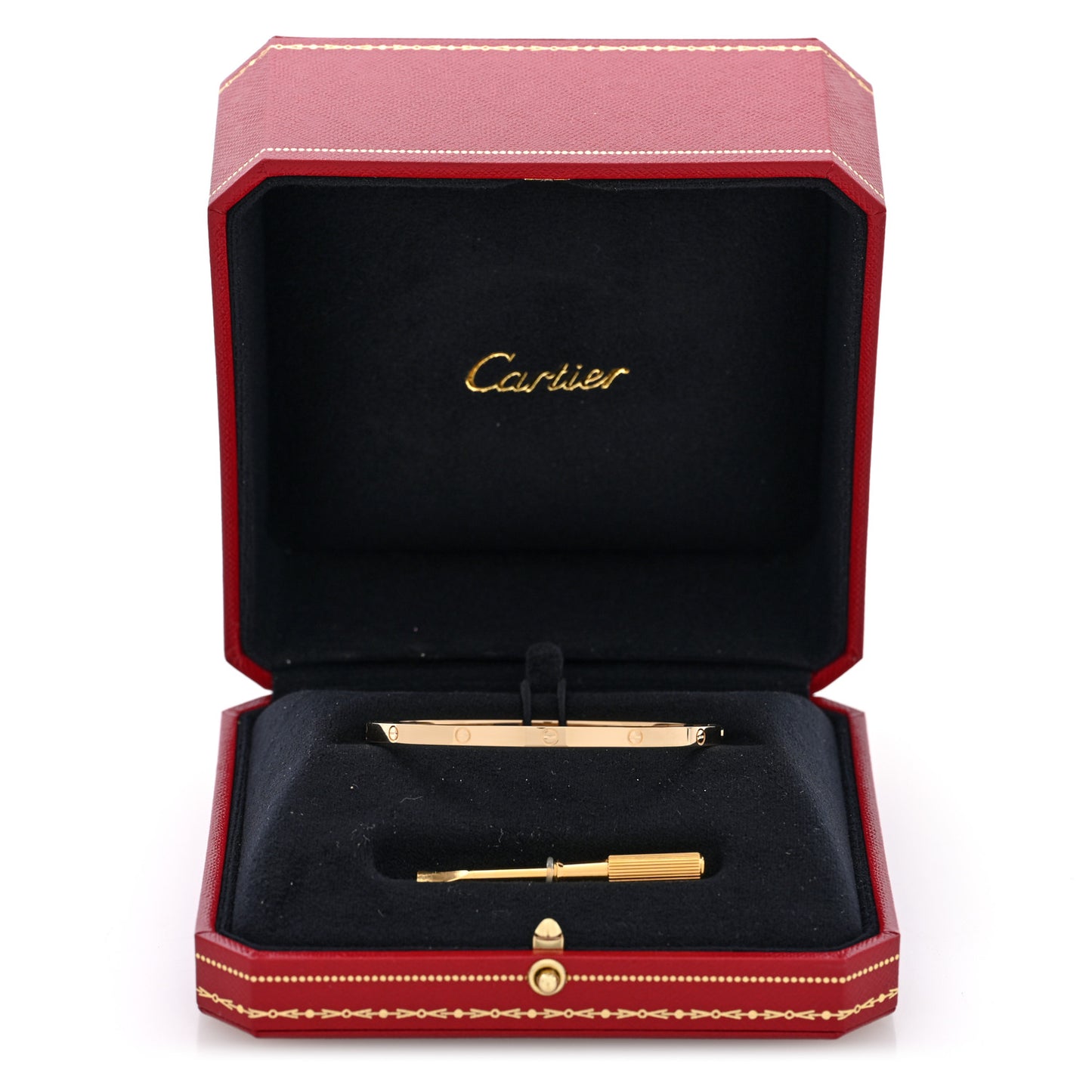 18K Yellow Gold Small LOVE Bracelet 18