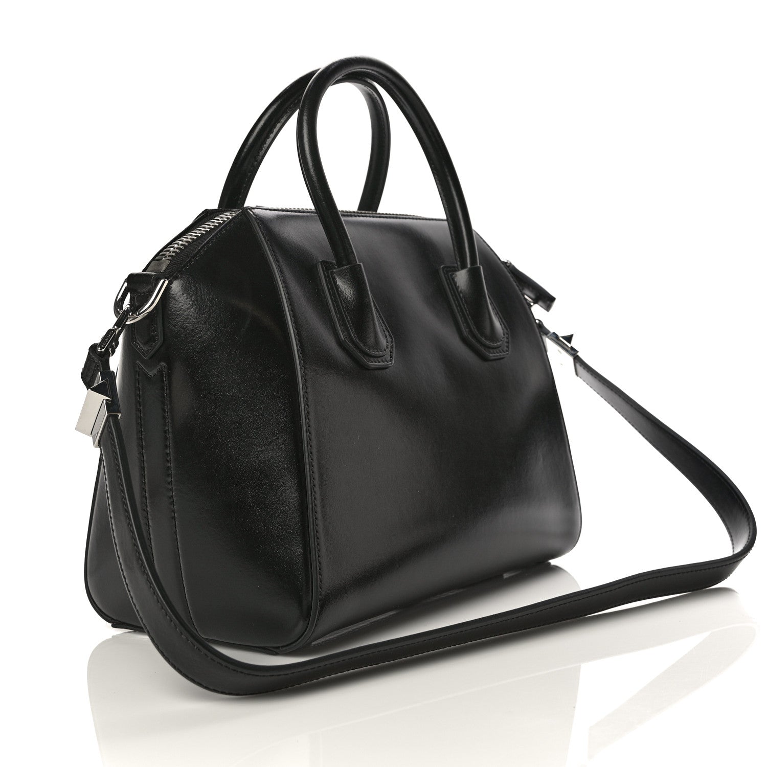 Givenchy Shiny Lord Calfskin Small Antigona Black 3 of 10