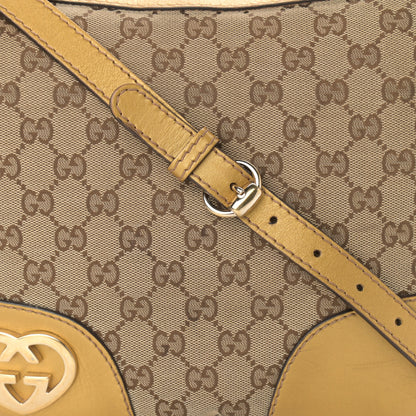 Gucci Monogram Small Lovely Heart Messenger Gold 8 of 12