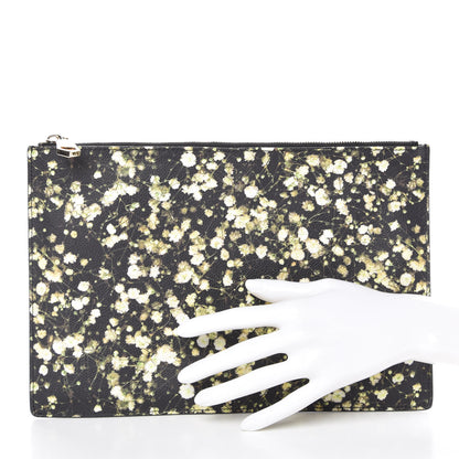Givenchy Coated Canvas Baby's Breath Print Medium Zip Pouch 2 of 8