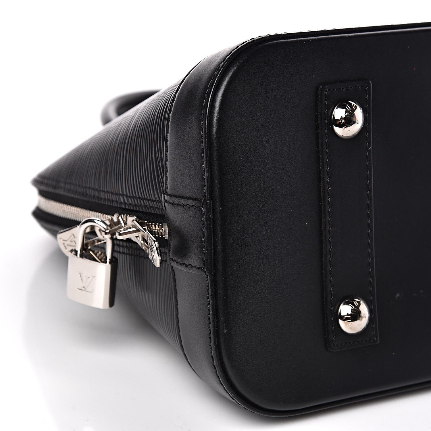 Louis Vuitton Epi Alma PM Black 7 of 9