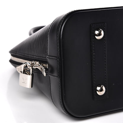 Louis Vuitton Epi Alma PM Black 7 of 9
