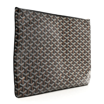 Goyard Goyardine Senat Pochette GM Black 3 of 6