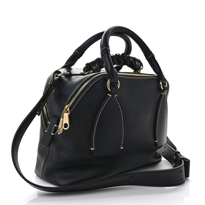Chloe Calfskin Medium Daria Full Blue 3 of 12