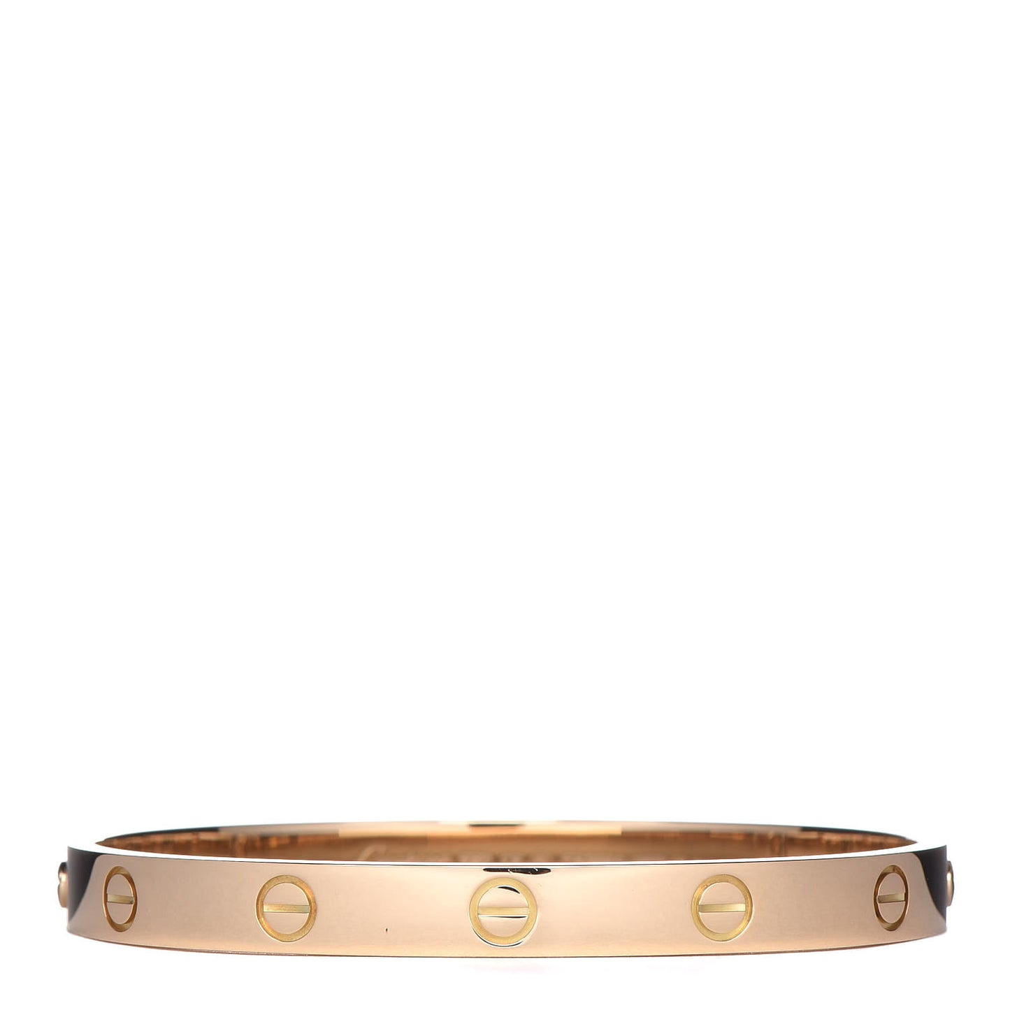 18K Yellow Gold LOVE Bracelet 17