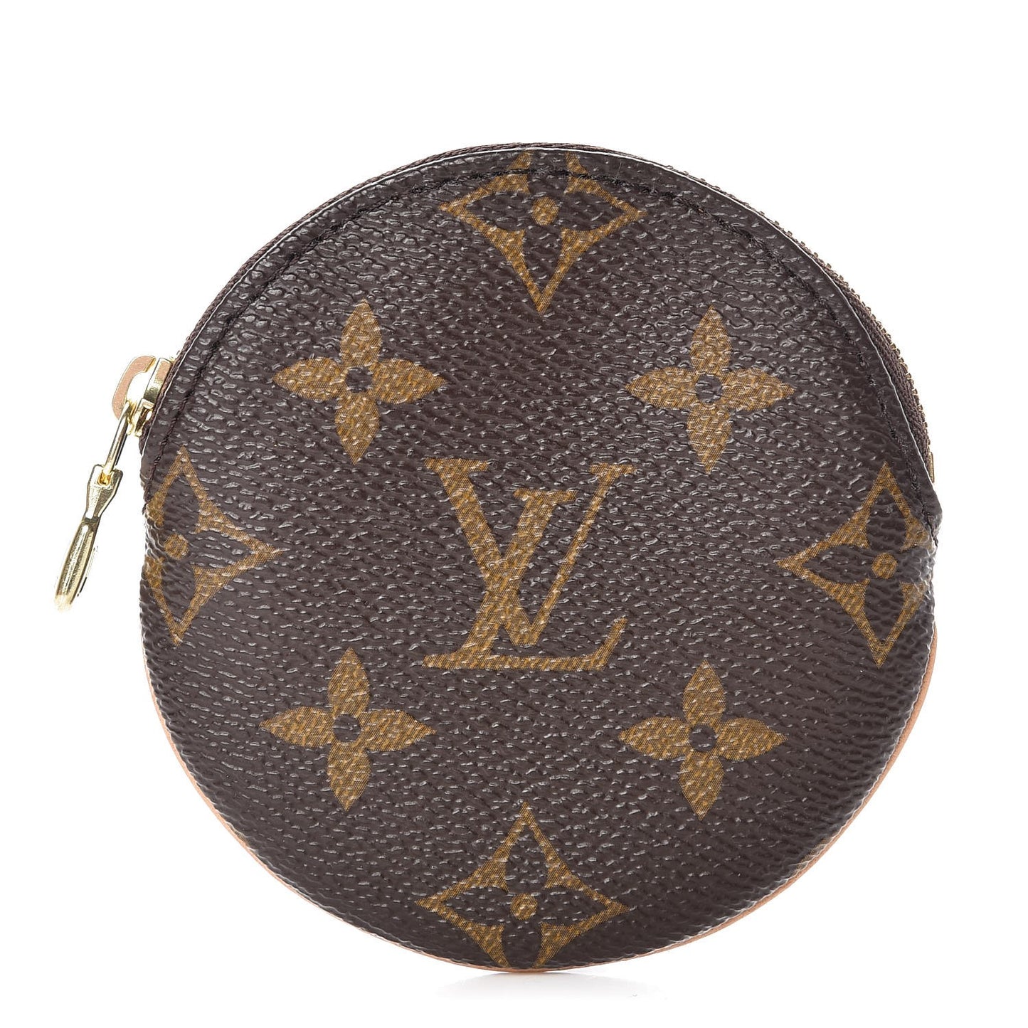 Monogram Round Coin Purse