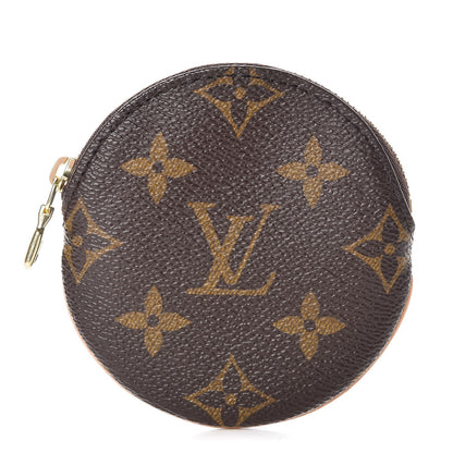 Louis Vuitton Monogram Round Coin Purse 1 of 8