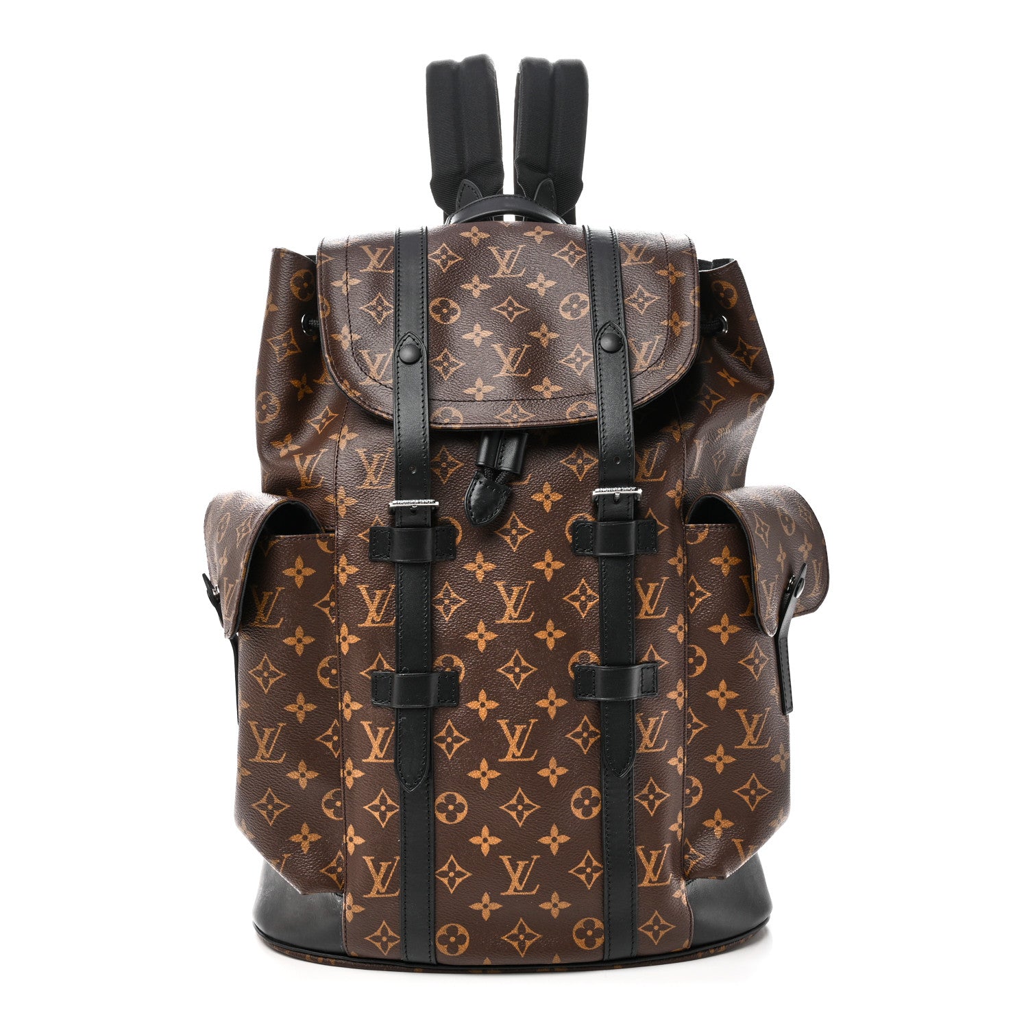 Louis Vuitton Monogram Macassar Christopher PM Backpack 1 of 9