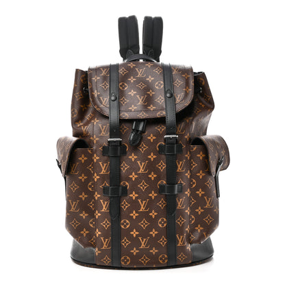 Louis Vuitton Monogram Macassar Christopher PM Backpack 1 of 9