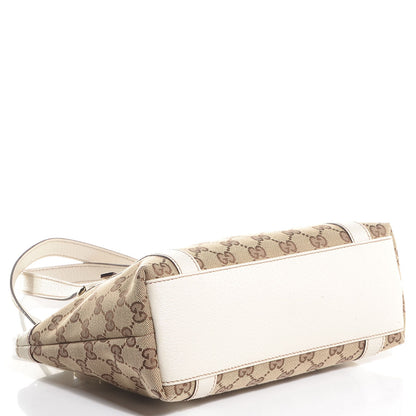 Gucci Monogram GG Charmy Small Tote Off White 4 of 7
