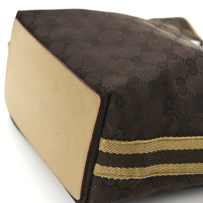 Gucci Monogram Bucket Tote Brown 11 of 15
