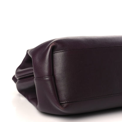 Bottega Veneta Calfskin Medium The Point Triangle Bag Grape 7 of 9