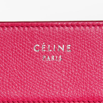 Celine Grained Calfskin Medium Phantom Luggage Fuchsia 6 of 8