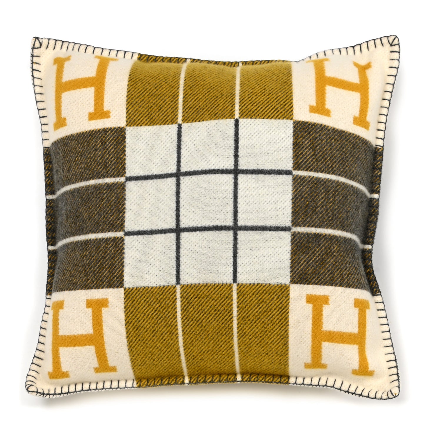 Wool Cashmere Avalon III Pillow PM Gris Soleil