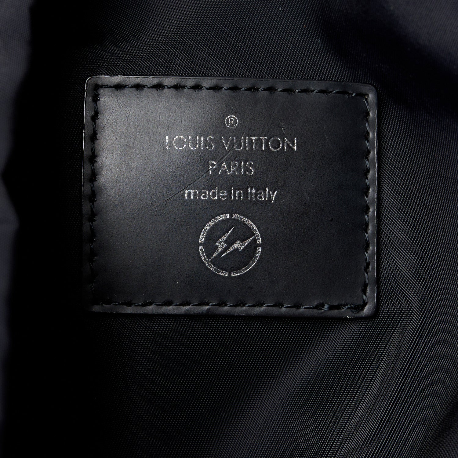 Louis Vuitton Canvas Fragment Cabas Light Tote Bag Black 6 of 12