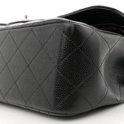 Chanel Caviar Quilted Jumbo Double Flap Black 10 of 15