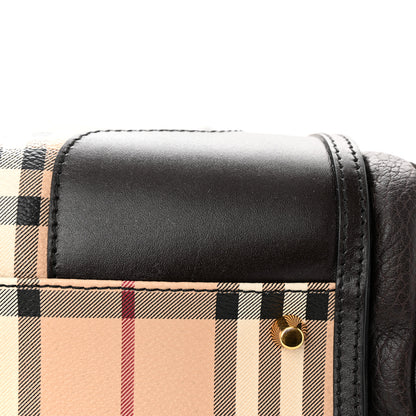 Burberry Haymarket Check Small Gladstone Chocolate 15 of 18
