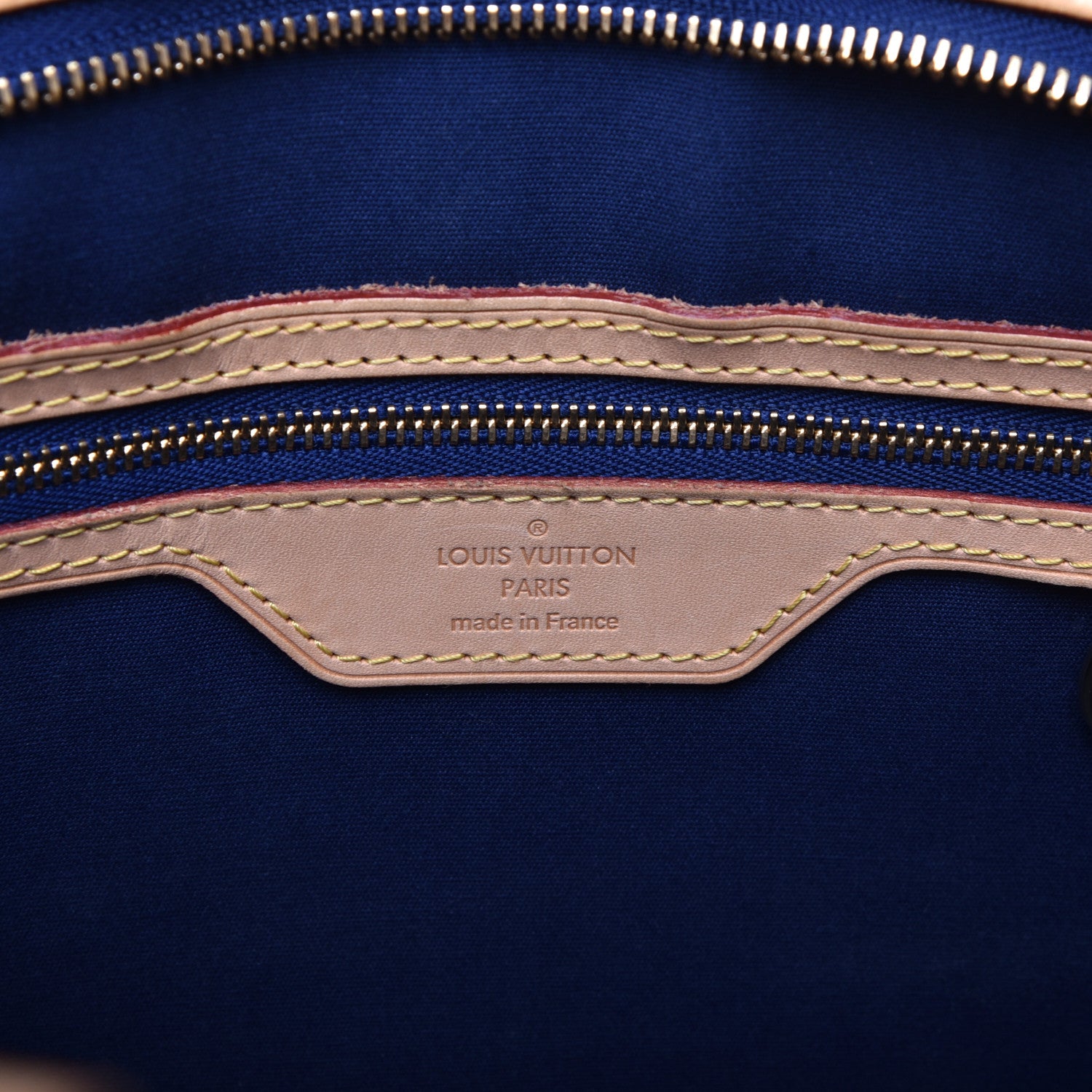 Louis Vuitton Vernis Brea MM Grand Blue 7 of 10