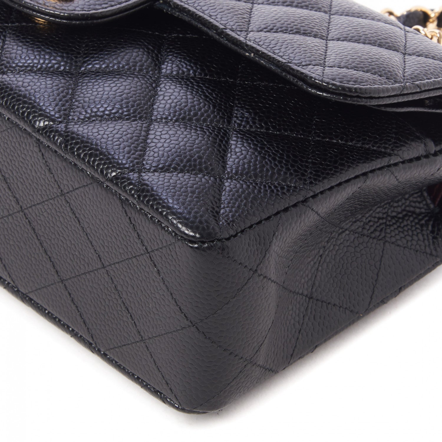 Chanel Caviar Quilted Small Double Flap Black 5 of 11