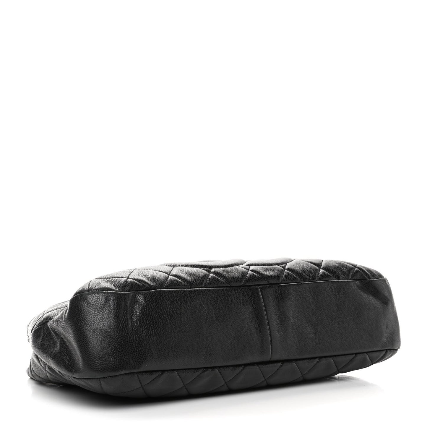 Caviar Quilted Timeless CC Soft Tote Black