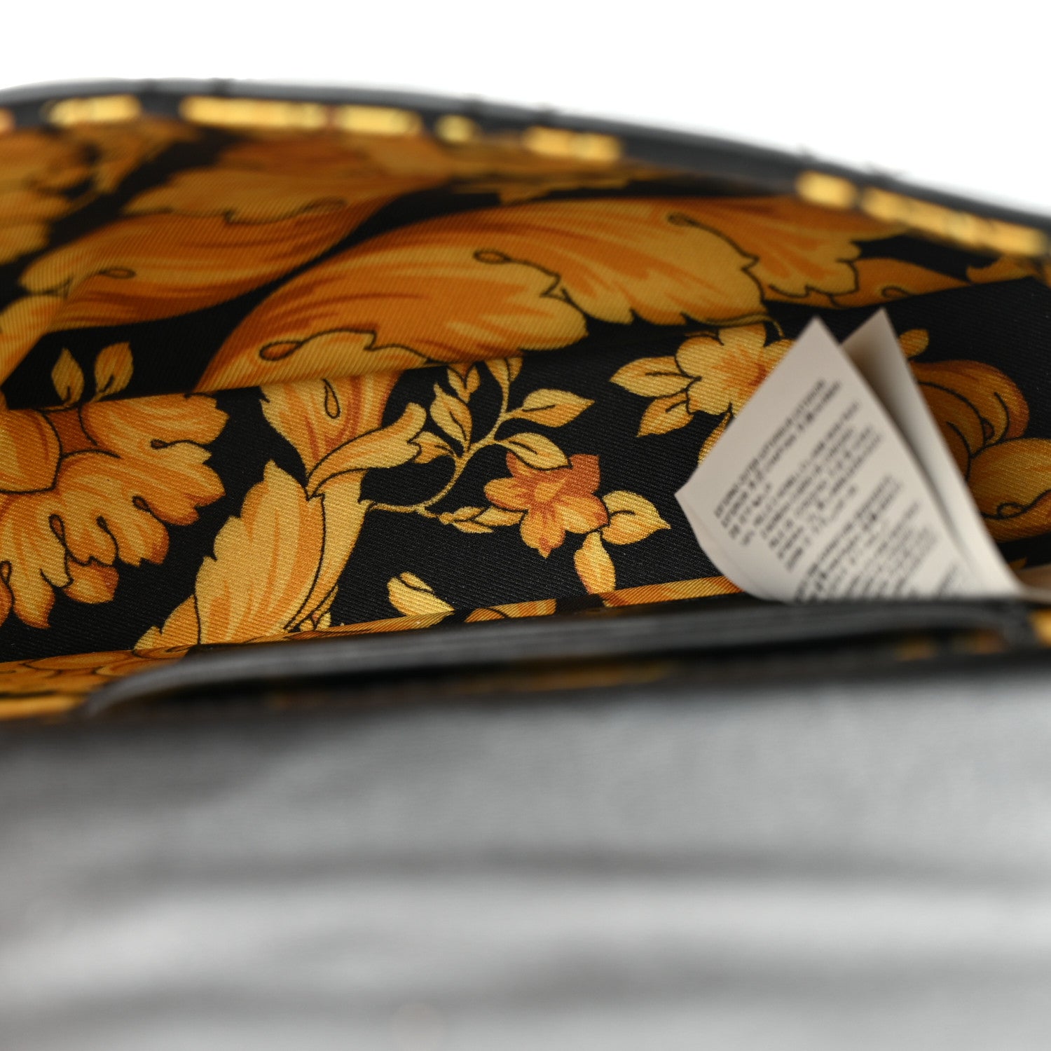 Versace Nappa Quilted Virtus Evening Bag Black 5 of 11