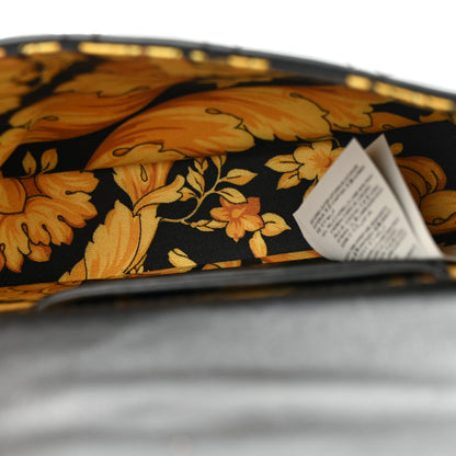 Versace Nappa Quilted Virtus Evening Bag Black 5 of 11