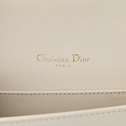 Christian Dior Lambskin Cannage Lady Dior Pouch Latte 7 of 11