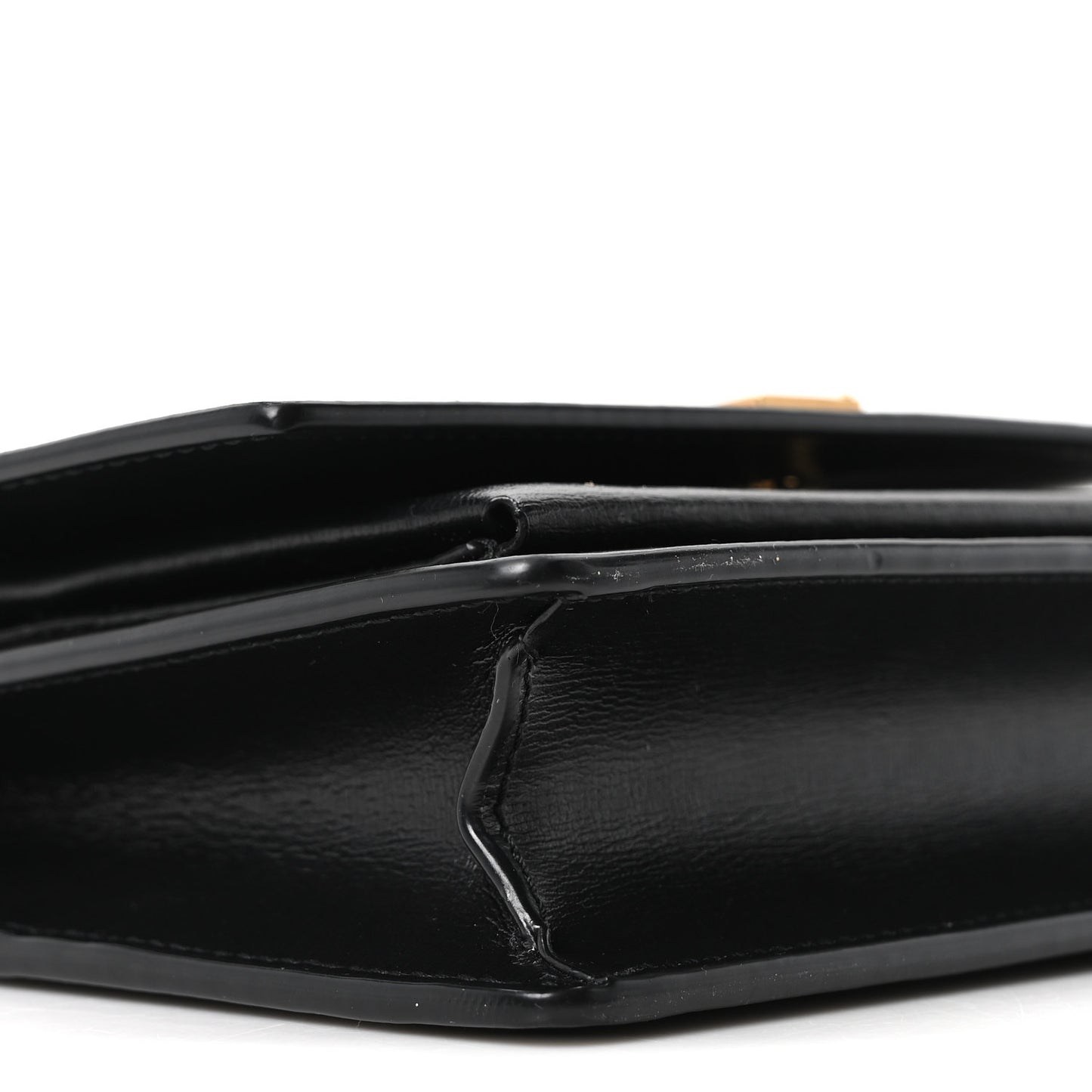 Calfskin Monogram Sunset Chain Wallet Black