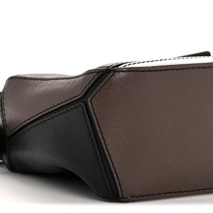Loewe Calfskin Mini Puzzle Bag Black Taupe 9 of 14