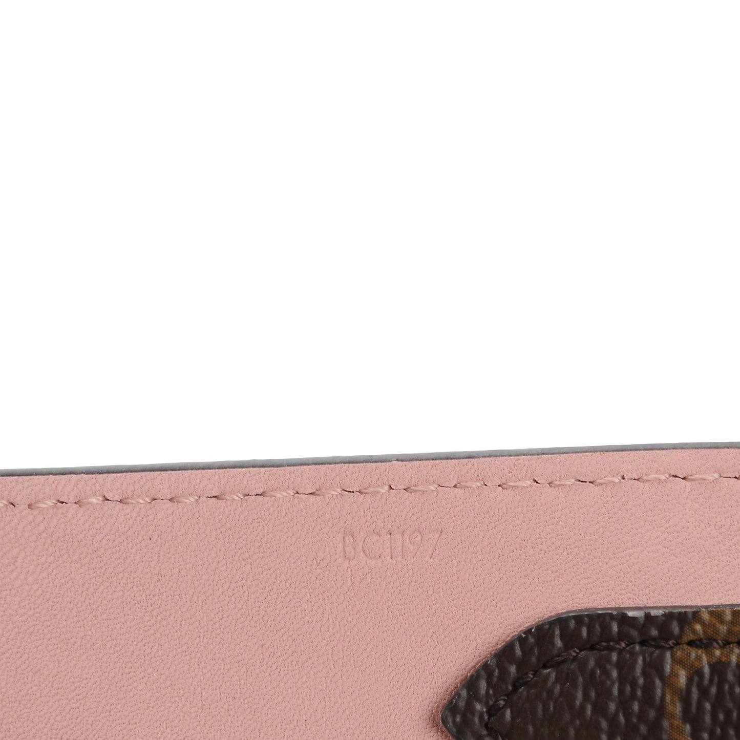 Monogram Bandouliere Shoulder Strap Rose Poudre
