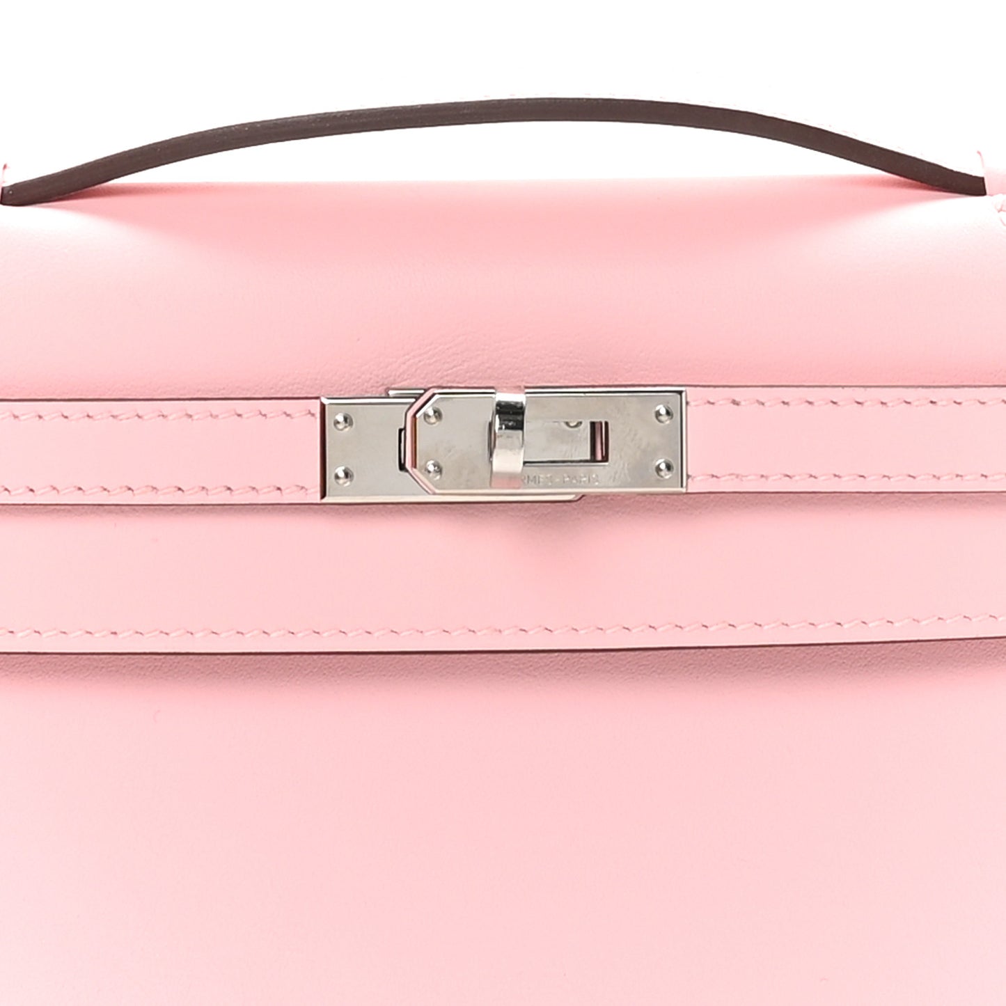 Swift Kelly Pochette Clutch Rose Sakura