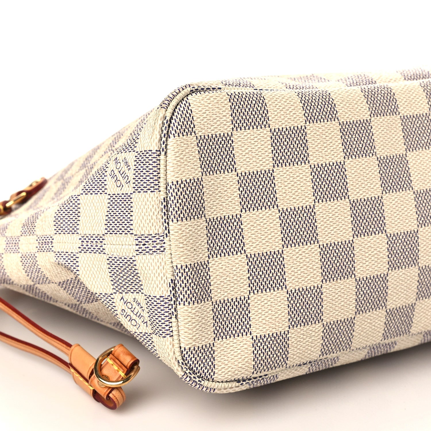 Louis Vuitton Damier Azur Neverfull PM 7 of 9