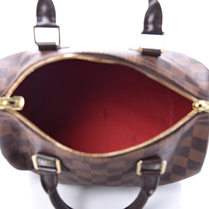 Louis Vuitton Damier Ebene Speedy Bandouliere 25 6 of 13