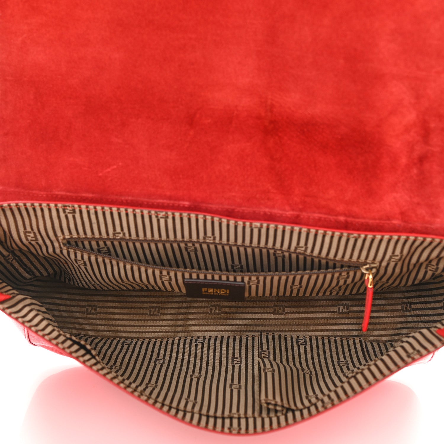 Fendi Vitello Elite Chameleon Messenger Fragola 5 of 14