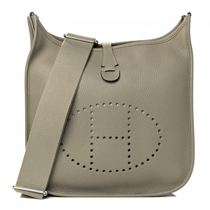Hermes Taurillon Clemence Evelyne III PM Sauge 1 of 4