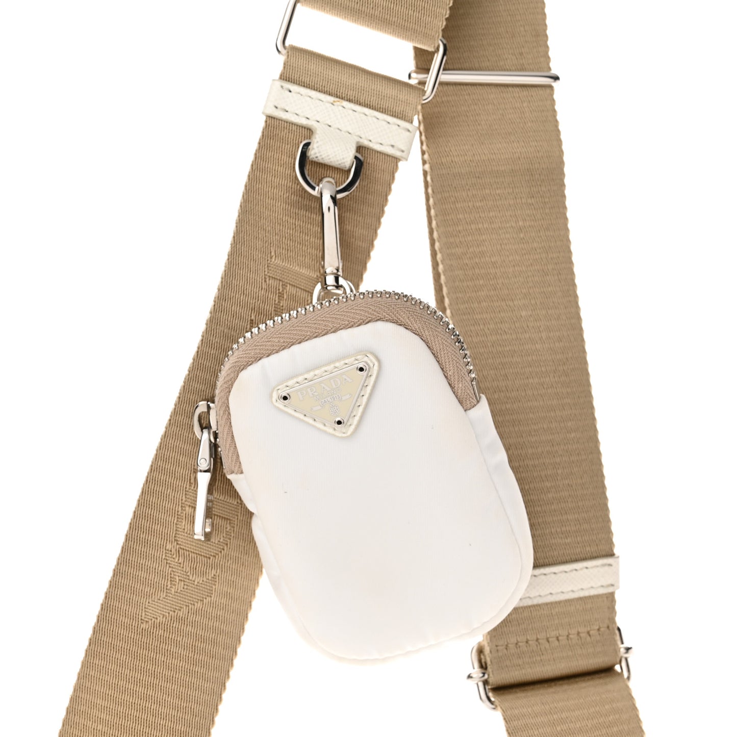 Nylon Re-Edition 2005 Shoulder Bag White